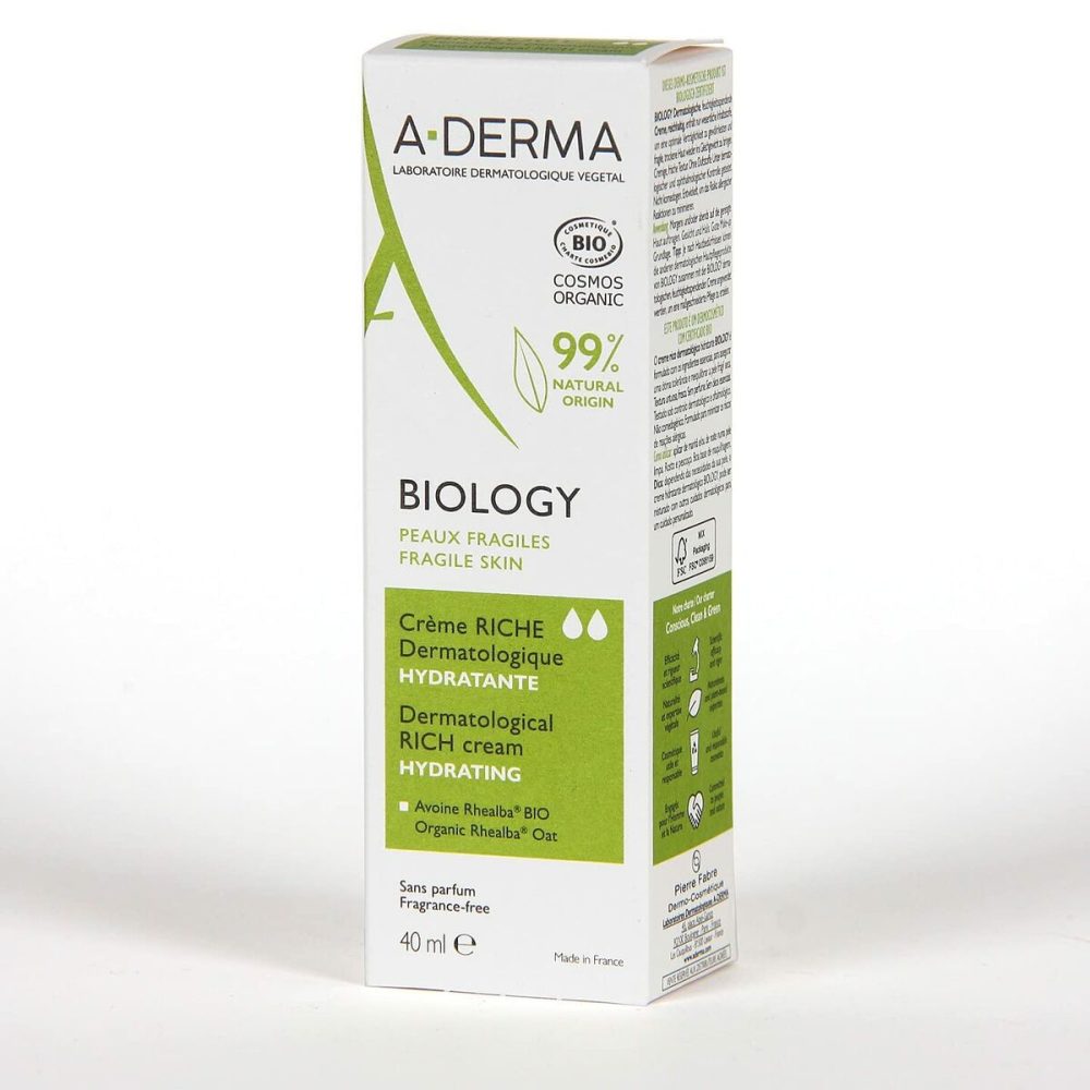 Creme Facial Hidratante A-Derma Biology (40 ml) - Image 2