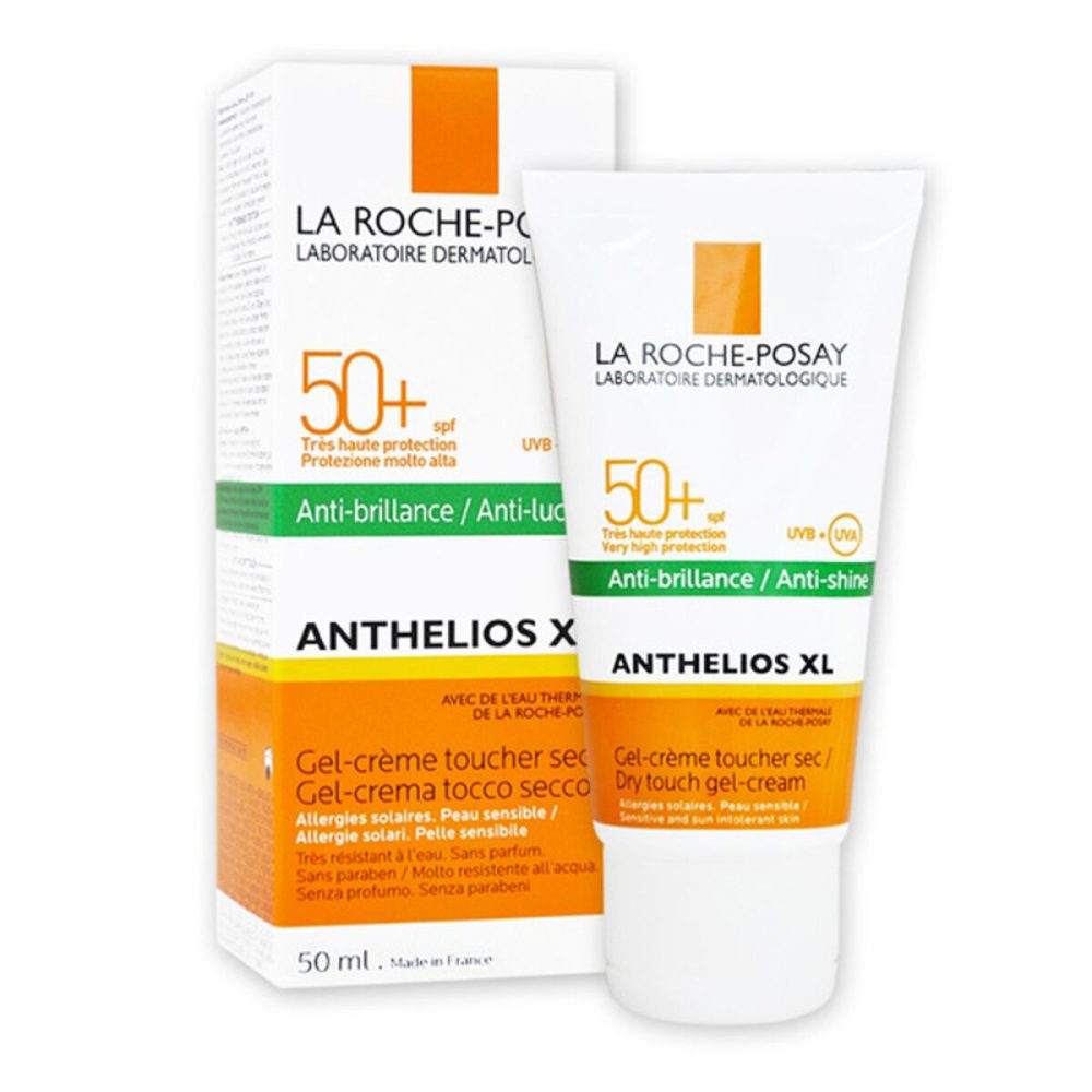 Protetor Solar em Gel Anthelios Dry Touch La Roche Posay Anthelios Xl Spf 50 (50 ml) SPF 50+ 50 ml