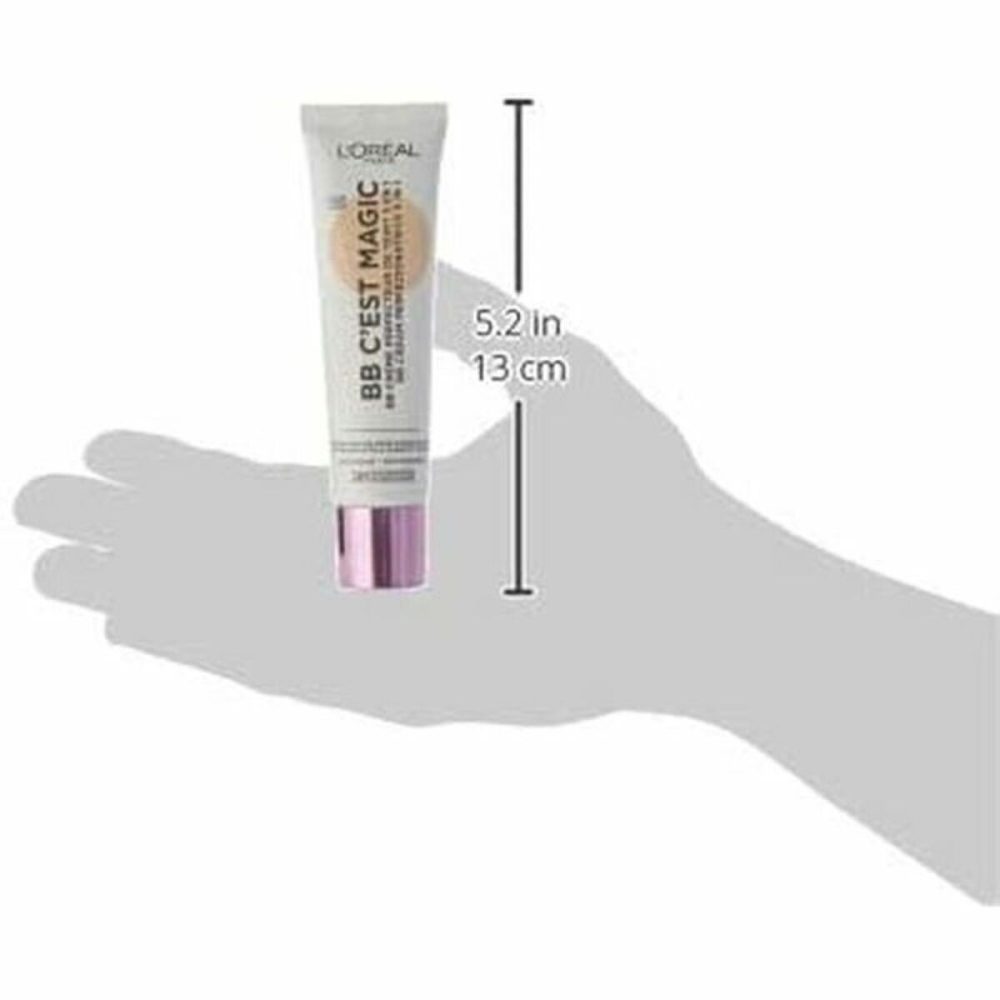 Creme Hidratante com Cor 02 Light L'Oreal Make Up Magic Bb Claro Spf 10 30 ml - Image 3