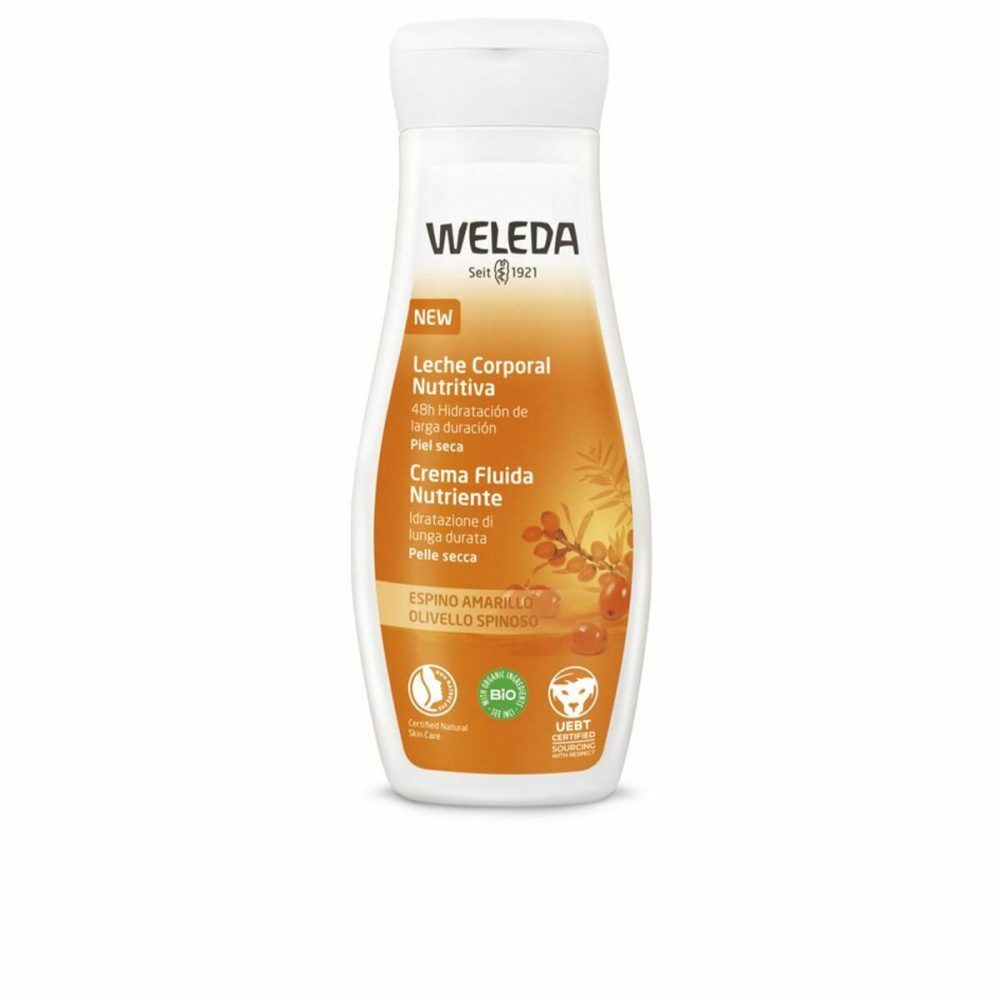 Leite Corporal Nutritivo Weleda 090540X7 Espinheiro-marítimo 200 ml
