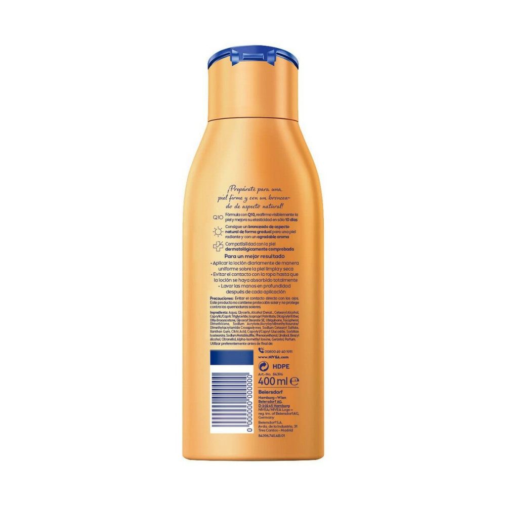 Loção Corporal Nivea Autobronzeador Q10+ 400 ml - Image 3