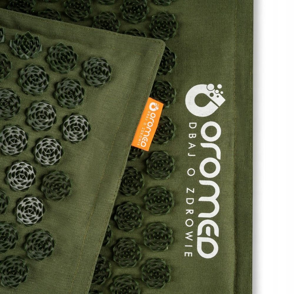 Esteira de Acupressão Acolchoada Oromed ORO-HEALTH Verde 43 x 67 cm - Image 4