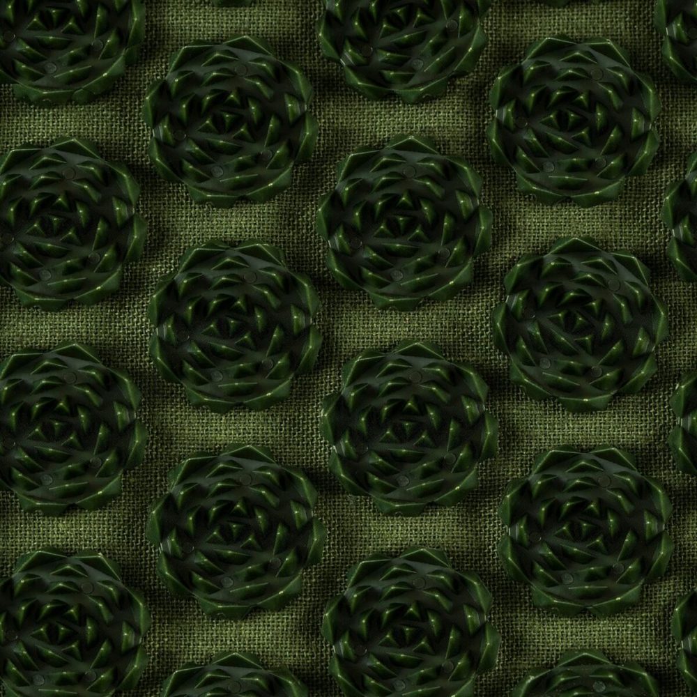 Esteira de Acupressão Acolchoada Oromed ORO-HEALTH Verde 43 x 67 cm - Image 3
