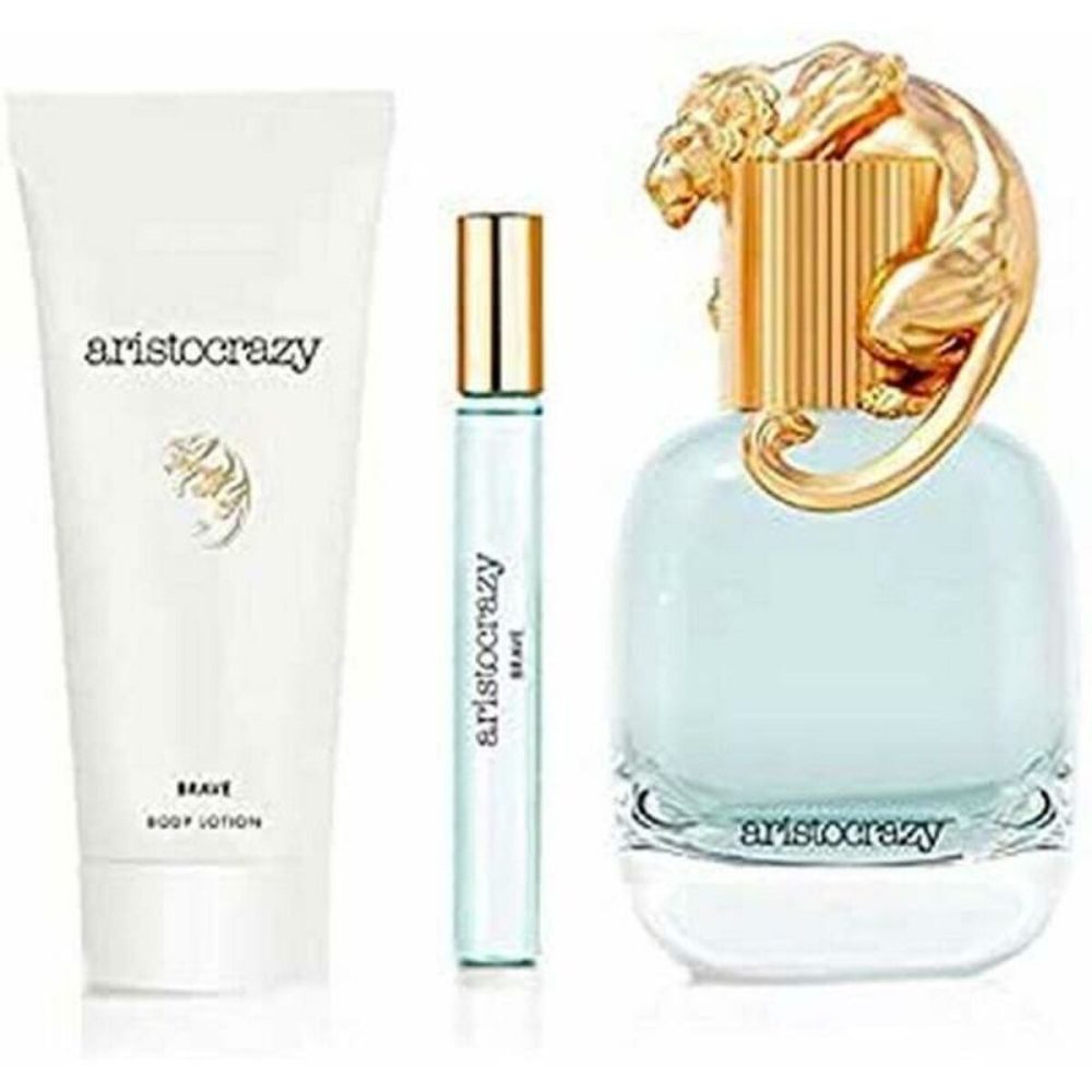 Conjunto de Perfume Mulher Brave Aristocrazy 860110 (3 pcs)
