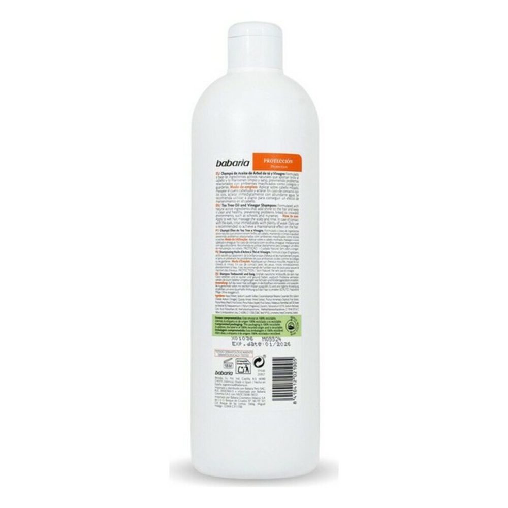 Champô Babaria Vinegar (600 ml) - Image 2