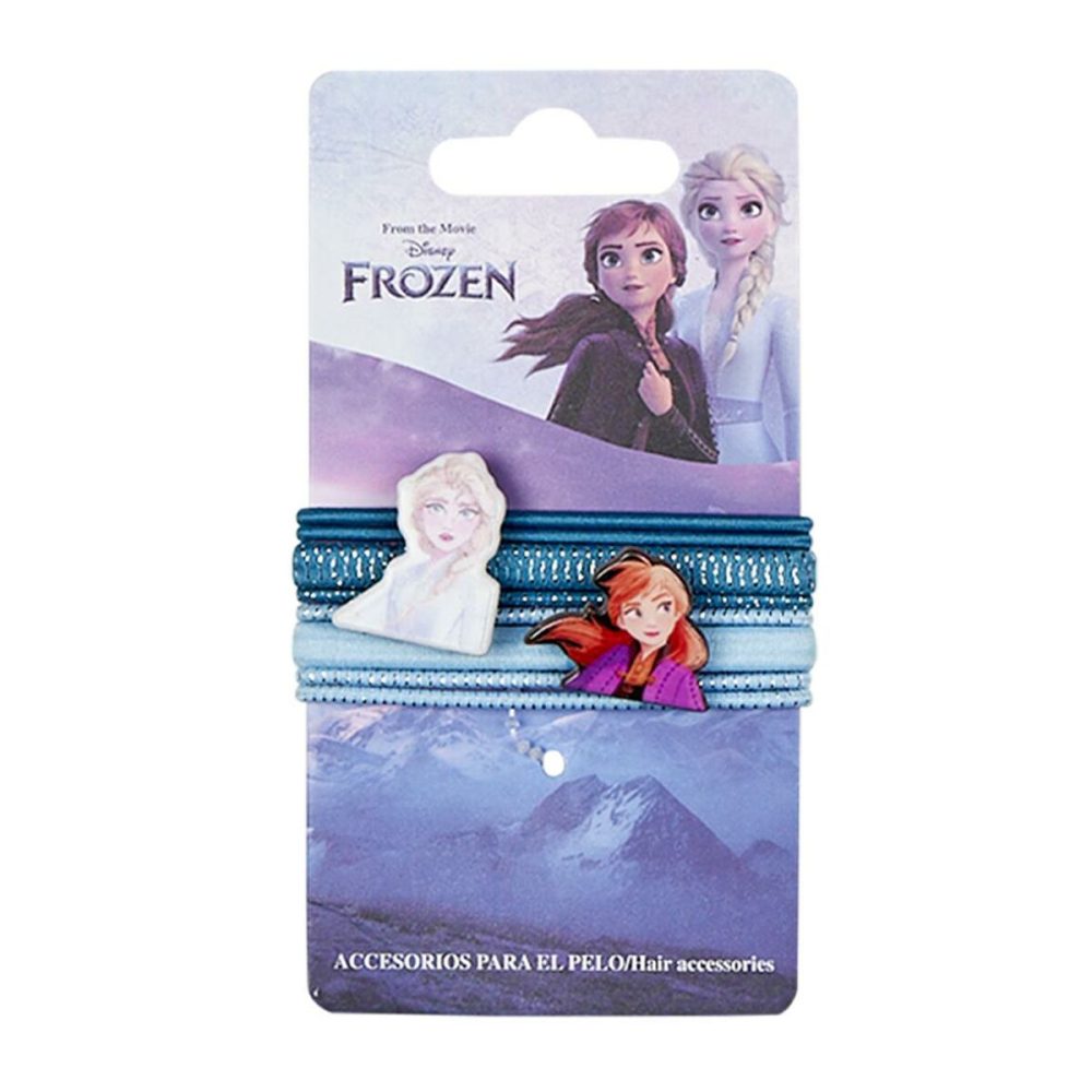 Elásticos para Cabelo Frozen 8 Peças Multicolor