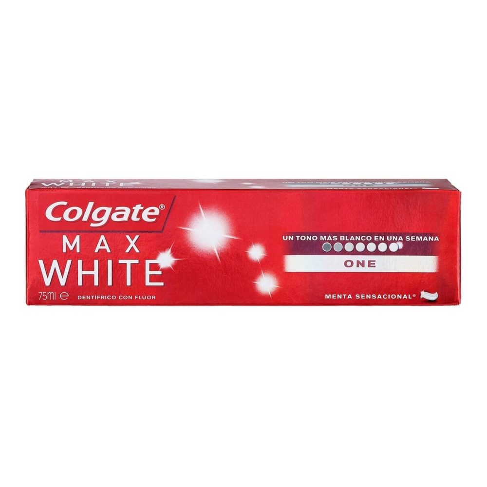 Pasta de Dentes Branqueadora Colgate Max White One Cartão (75 ml)
