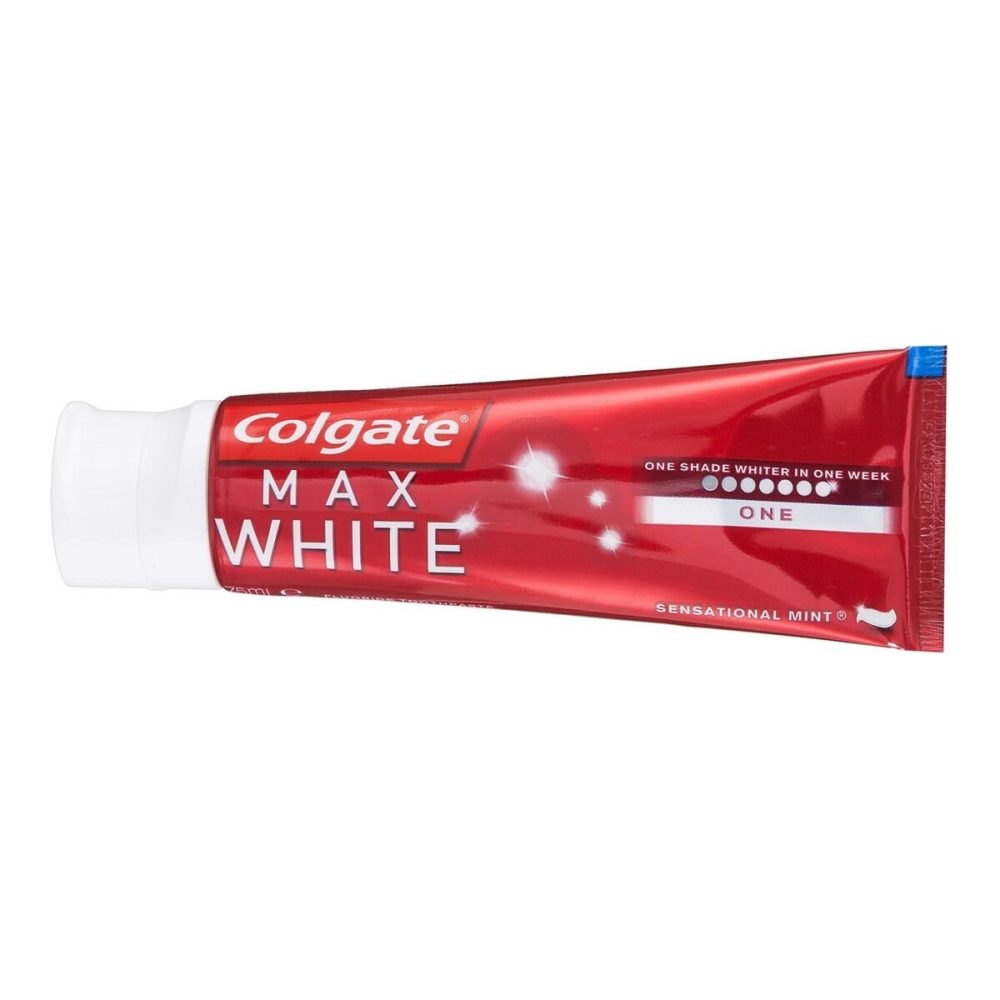 Pasta de Dentes Branqueadora Colgate Max White One Cartão (75 ml) - Image 4