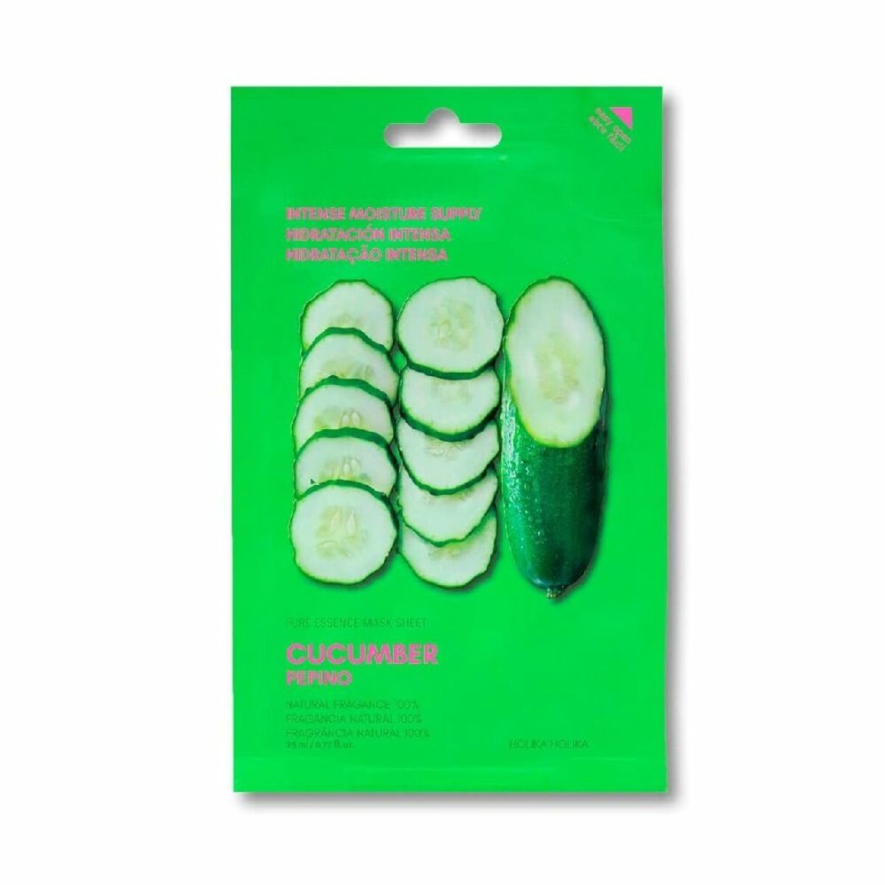 Máscara Facial Holika Holika Pure Essence Pepino (23 ml)