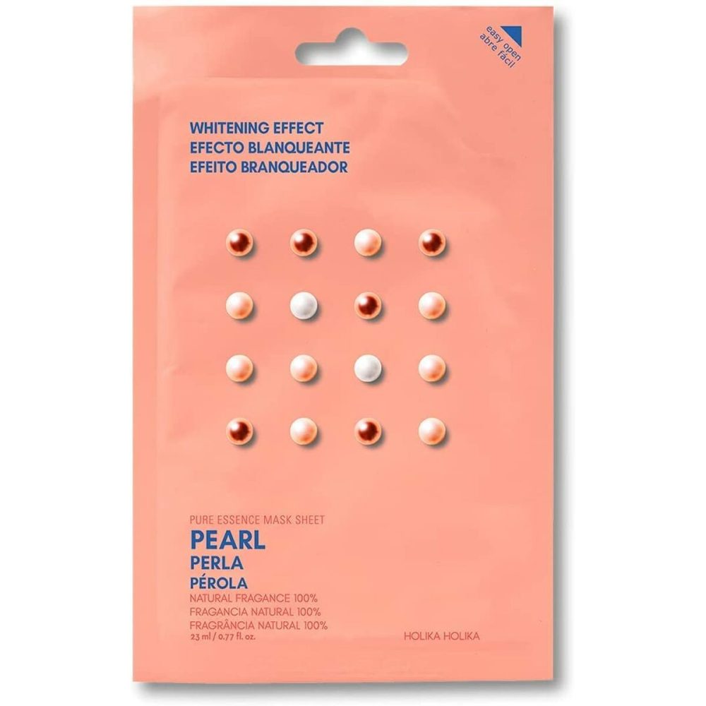 Máscara Facial Holika Holika Pure Essence Pearl (23 ml)