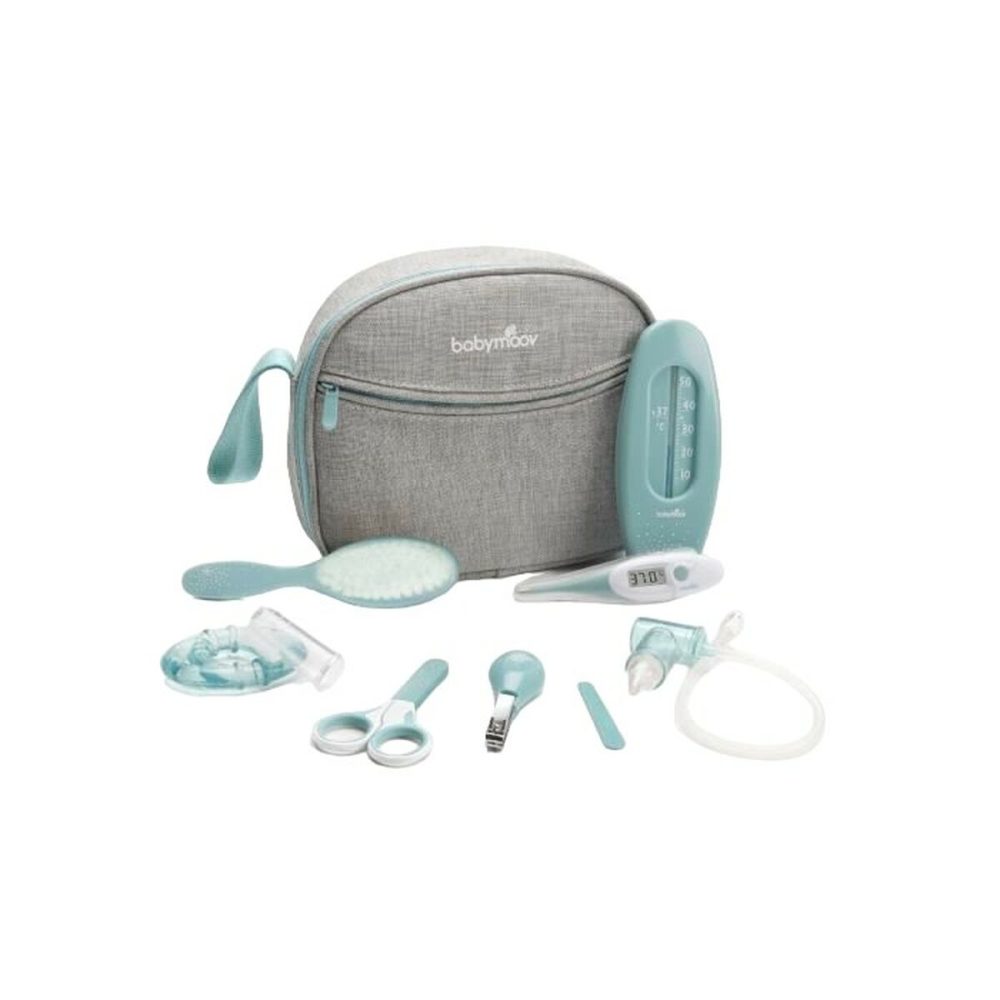 Conjunto de higiene Babymoov Azul Cinzento